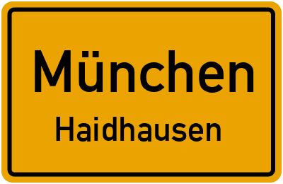 Straßenverzeichnis München Haidhausen