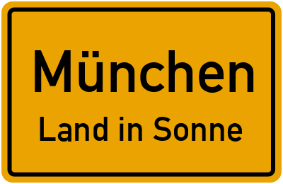 Straßenverzeichnis München Land in Sonne