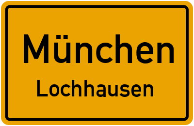 Straßenverzeichnis München Lochhausen