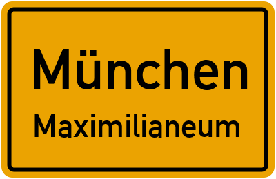 Straßenverzeichnis München Maximilianeum