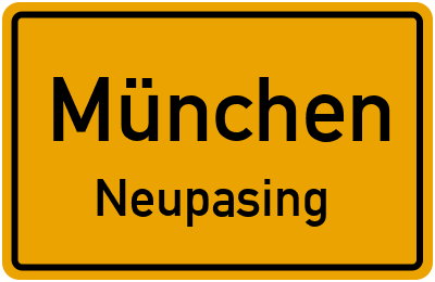 Straßenverzeichnis München Neupasing