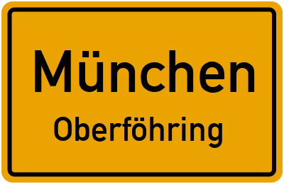 Straßenverzeichnis München Oberföhring