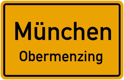 Straßenverzeichnis München Obermenzing
