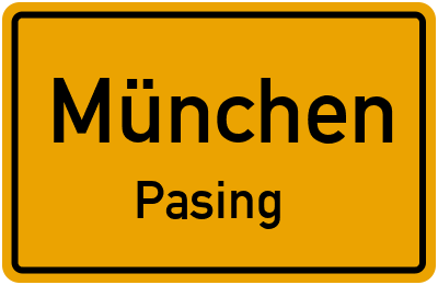 Straßenverzeichnis München Pasing