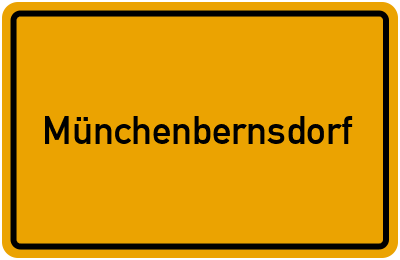 Branchenbuch Münchenbernsdorf, Thüringen