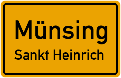 Straßenverzeichnis Münsing Sankt Heinrich