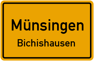 Straßenverzeichnis Münsingen Bichishausen