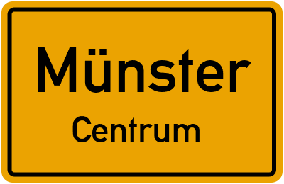 Straßenverzeichnis Münster Centrum