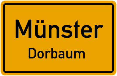 Straßenverzeichnis Münster Dorbaum