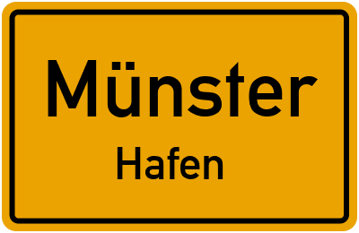 Straßenverzeichnis Münster Hafen
