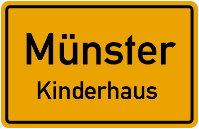 Straßenverzeichnis Münster Kinderhaus