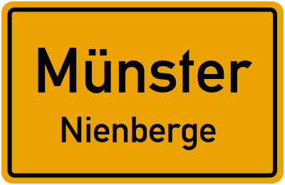 Straßenverzeichnis Münster Nienberge