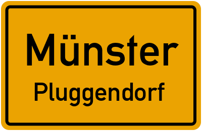 Straßenverzeichnis Münster Pluggendorf