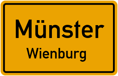 Straßenverzeichnis Münster Wienburg