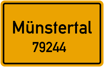 79244 Münstertal