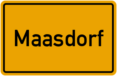 Maasdorf in Sachsen-Anhalt
