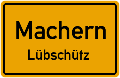 Straßenverzeichnis Machern Lübschütz