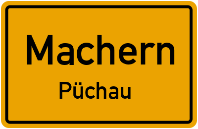 Straßenverzeichnis Machern Püchau