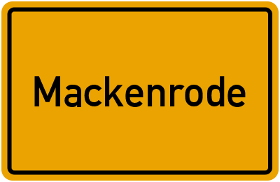 Mackenrode in Thüringen