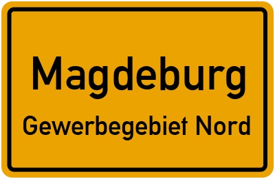 Straßenverzeichnis Magdeburg Gewerbegebiet Nord