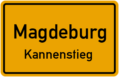Straßenverzeichnis Magdeburg Kannenstieg