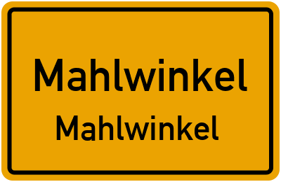 Straßenverzeichnis Mahlwinkel Mahlwinkel