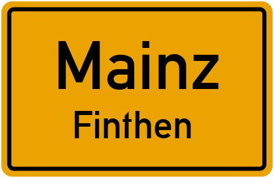 Straßenverzeichnis Mainz Finthen
