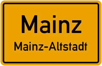 Straßenverzeichnis Mainz Mainz-Altstadt