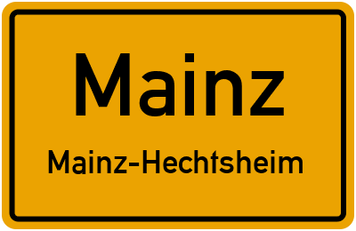 Straßenverzeichnis Mainz Mainz-Hechtsheim