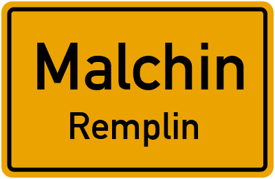 Straßenverzeichnis Malchin Remplin