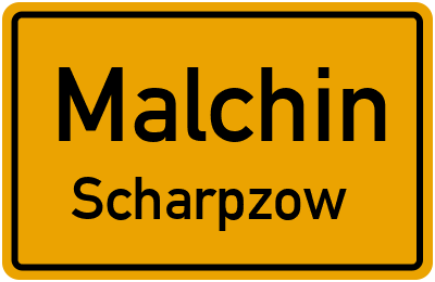 Straßenverzeichnis Malchin Scharpzow