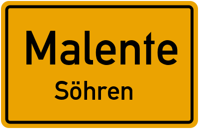 Straßenverzeichnis Malente Söhren
