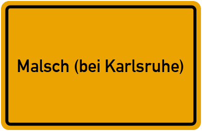 Branchenbuch Malsch (bei Karlsruhe), Baden-Württemberg