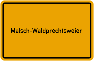 Branchenbuch Malsch-Waldprechtsweier, Baden-Württemberg