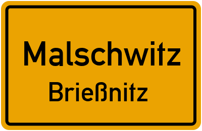 Straßenverzeichnis Malschwitz Brießnitz