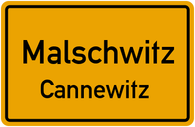 Straßenverzeichnis Malschwitz Cannewitz
