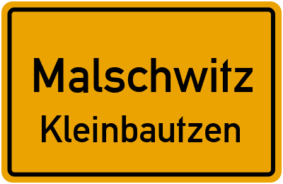 Straßenverzeichnis Malschwitz Kleinbautzen