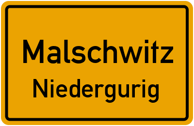 Straßenverzeichnis Malschwitz Niedergurig