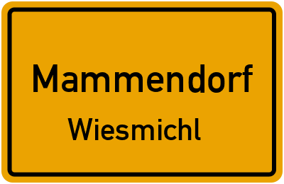 Straßenverzeichnis Mammendorf Wiesmichl