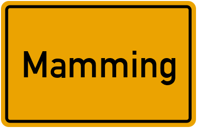 Branchenbuch Mamming, Bayern