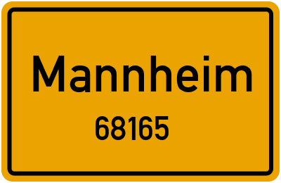 68165 Mannheim