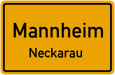 Straßenverzeichnis Mannheim Neckarau