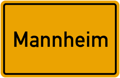 Mannheim in Baden-Württemberg