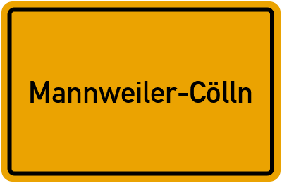 Mannweiler-Cölln in Rheinland-Pfalz