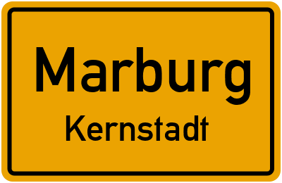 Straßenverzeichnis Marburg Kernstadt