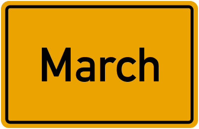 Branchenbuch March, Baden-Württemberg