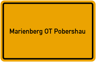 Branchenbuch Marienberg OT Pobershau, Sachsen