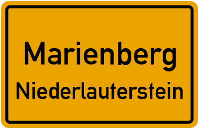 Straßenverzeichnis Marienberg Niederlauterstein
