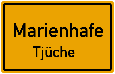 Straßenverzeichnis Marienhafe Tjüche