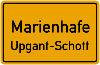 Straßenverzeichnis Marienhafe Upgant-Schott